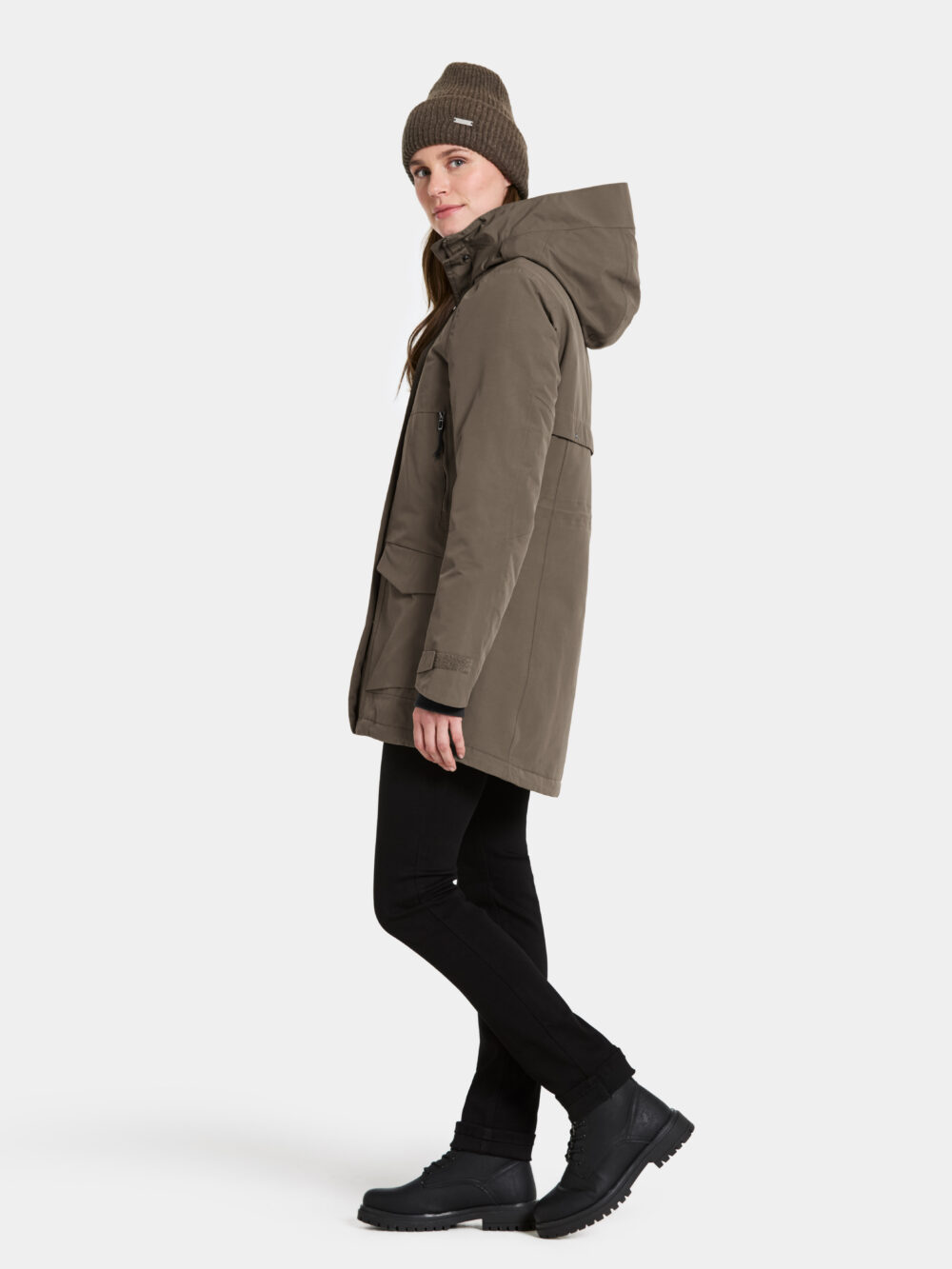 FRIDA WNS PARKA MOCHA BROWN DIDRIKSONS - Image 2
