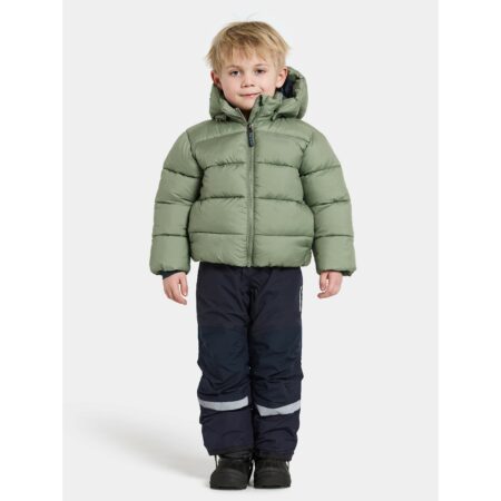 Didriksons ROXEN KIDS JKT LIGHT MOSS 80-140