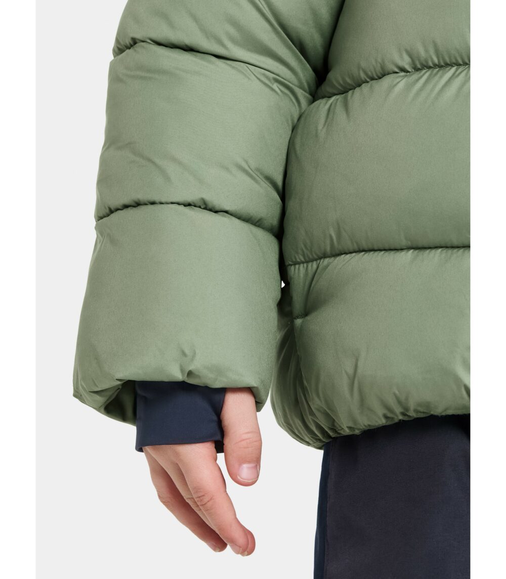 Didriksons ROXEN KIDS JKT LIGHT MOSS 80-140 - Image 3