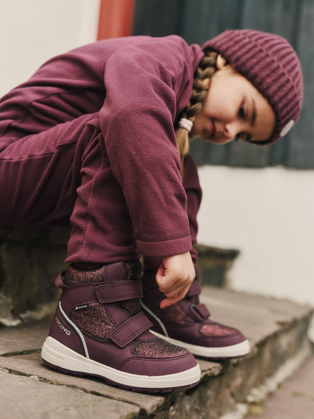 VIKING FUN GLITTER WARM GTX PLUM - Image 2