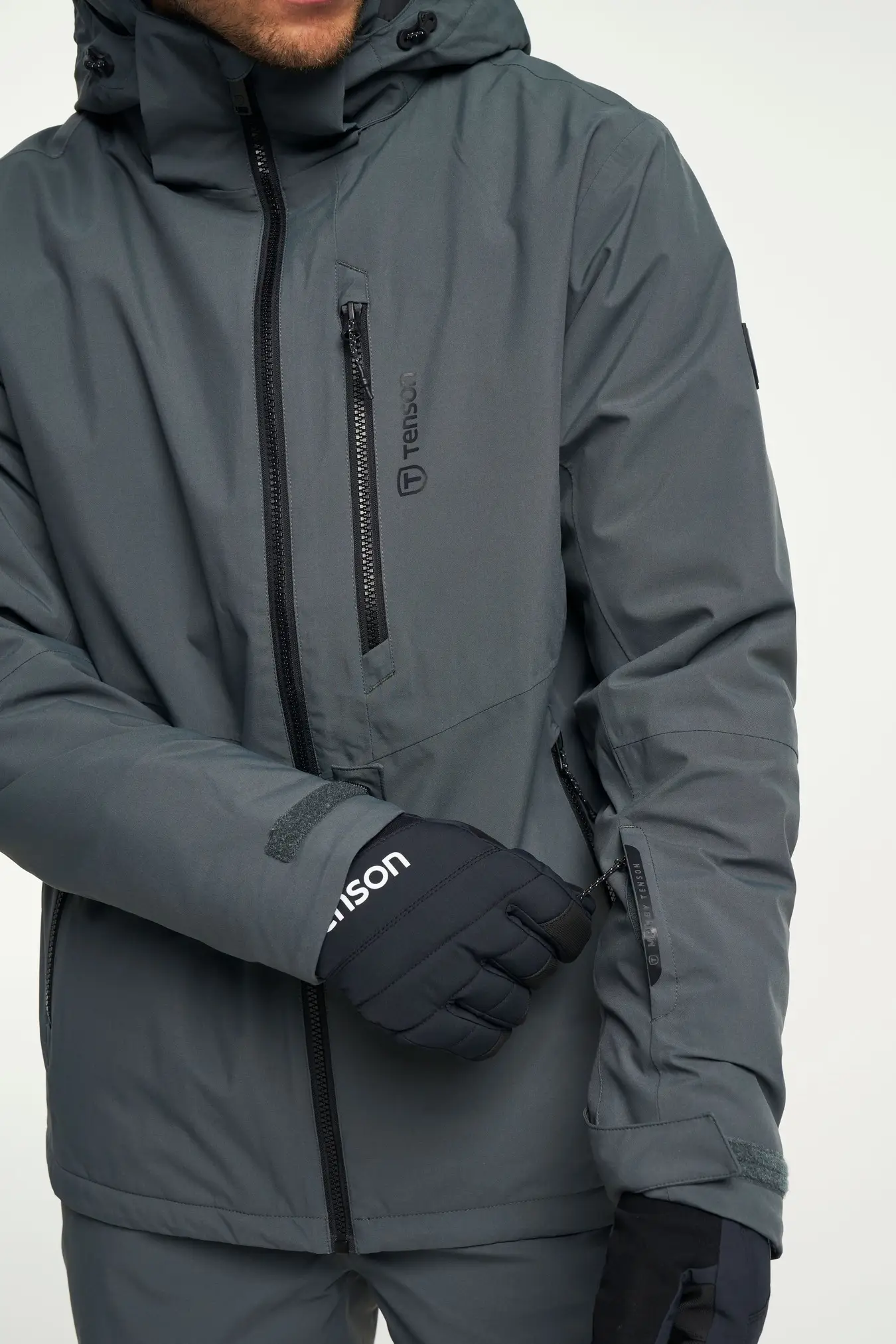 Tenson Wister Ski Jacket M Grey Green