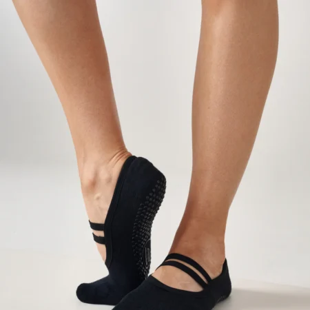 MoveActive Gripsokkar svartir Ballet Non Slip Grip Socks - Classic Black
