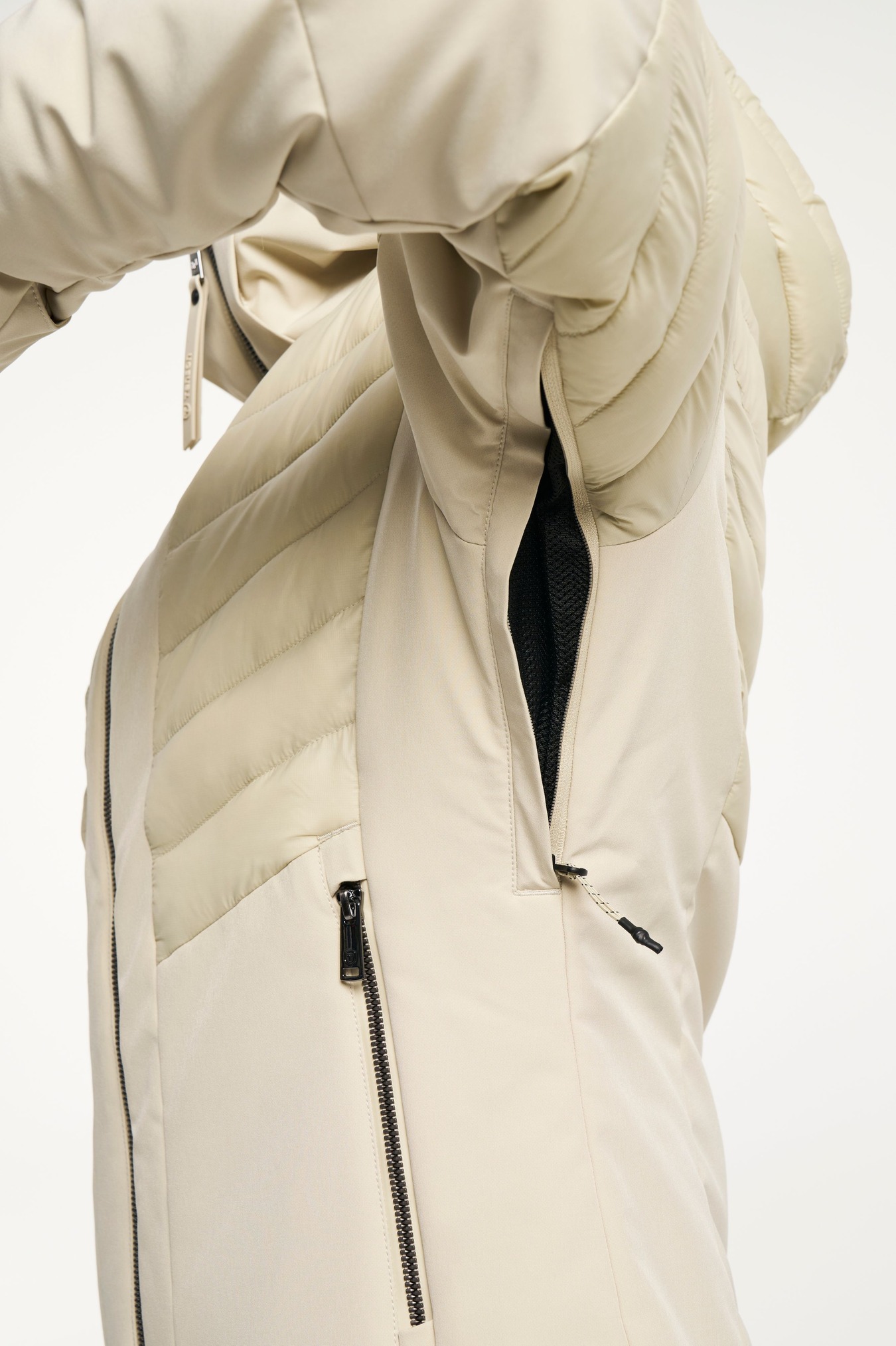 Tenson Kelly Ski Jacket W Light Beige - Image 4