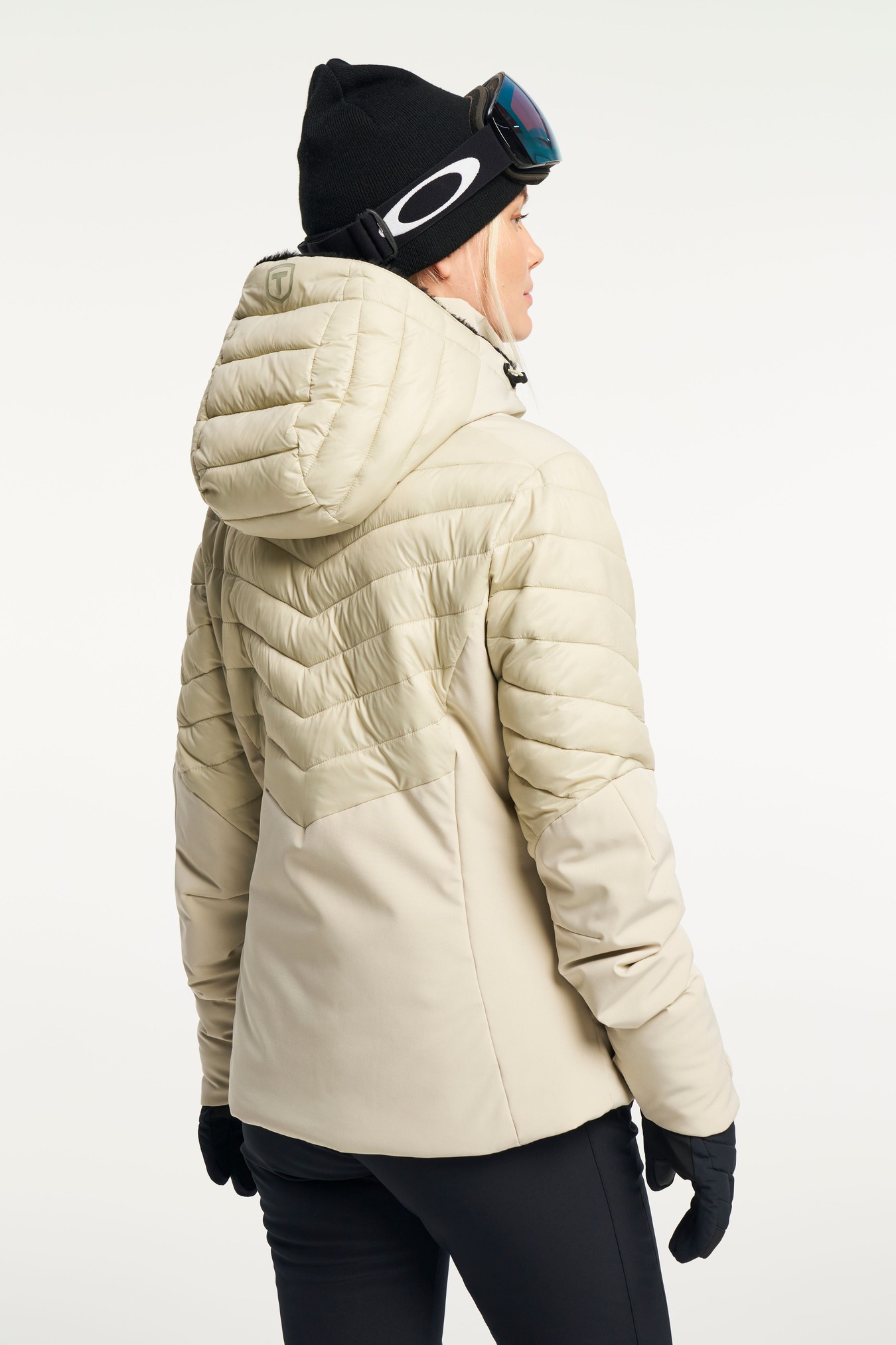 Tenson Kelly Ski Jacket W Light Beige - Image 2