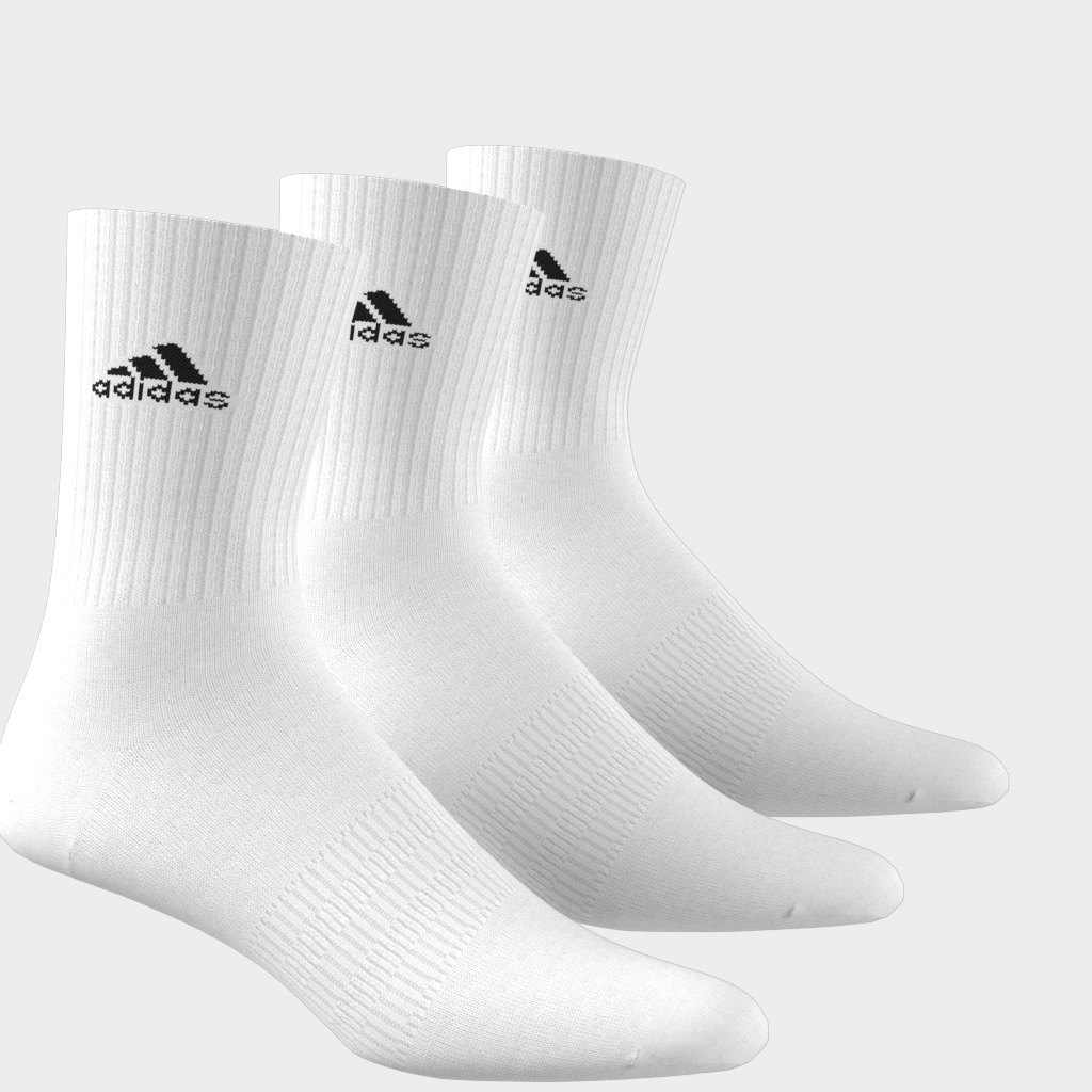 Adidas 3 Pack Sokkar Hvítir - Image 8