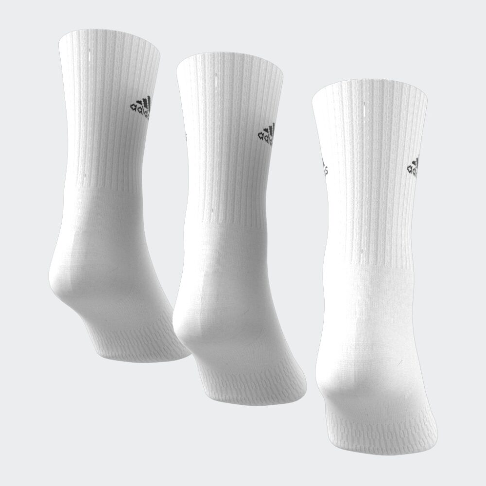 Adidas 3 Pack Sokkar Hvítir - Image 6