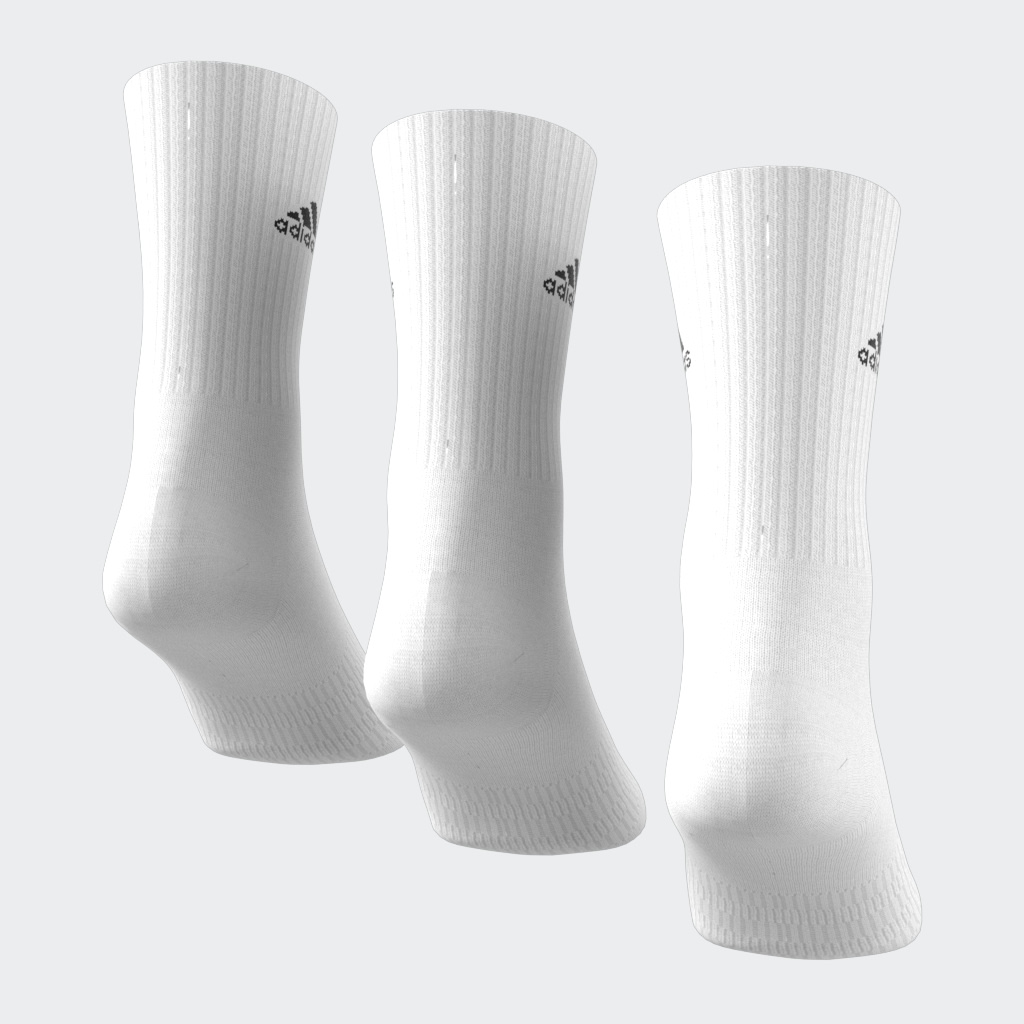 Adidas 3 Pack Sokkar Hvítir - Image 6