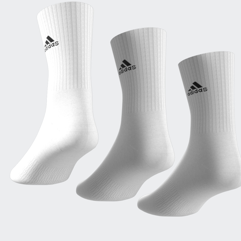 Adidas 3 Pack Sokkar Hvítir - Image 5