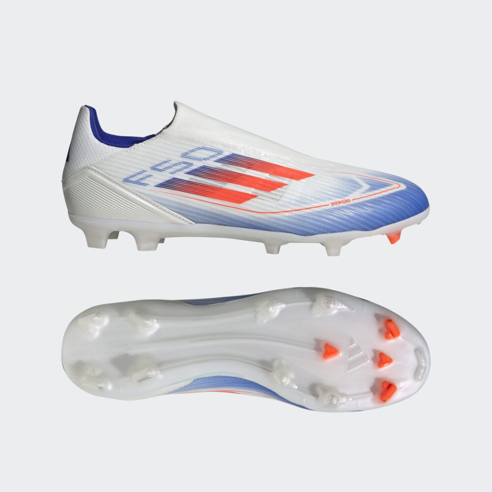 ADIDAS F50 LEAGUE LL FG/MG FTWWHT/SOLRED/LUCBLU - Image 3