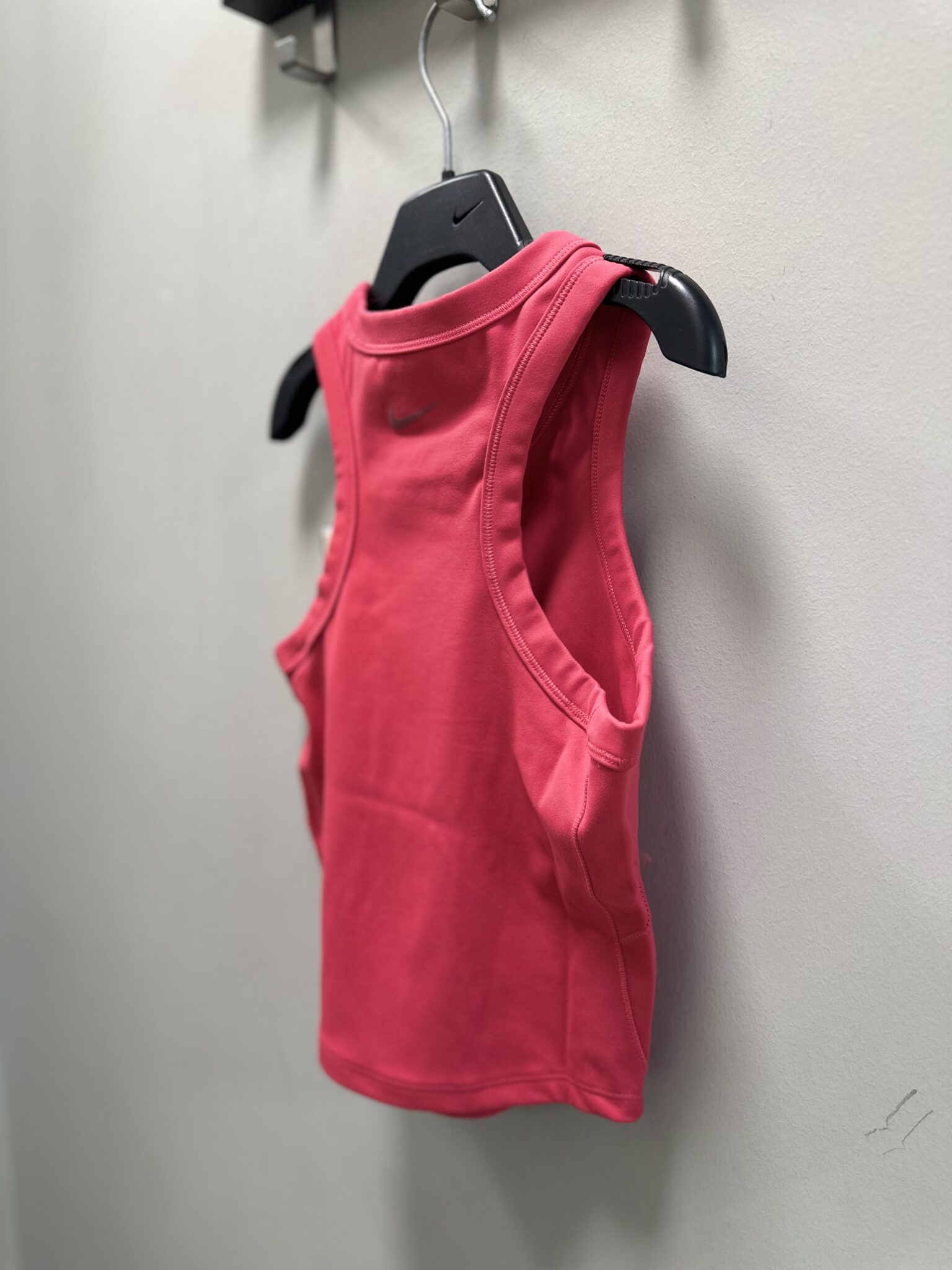 Nike One Fitted Womens Dri-FIT Cropped Tank Top - Image 3