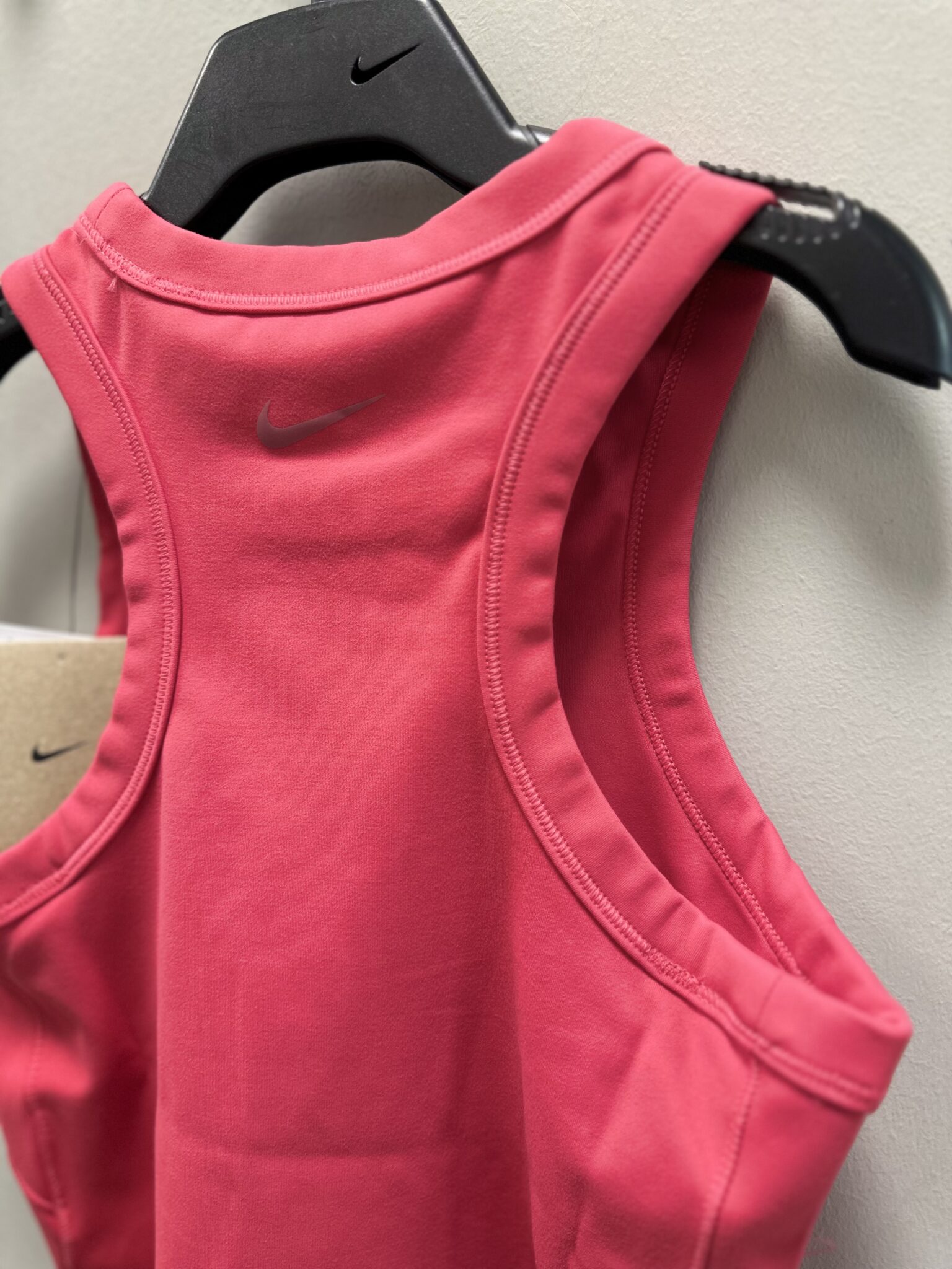 Nike One Fitted Womens Dri-FIT Cropped Tank Top - Image 2