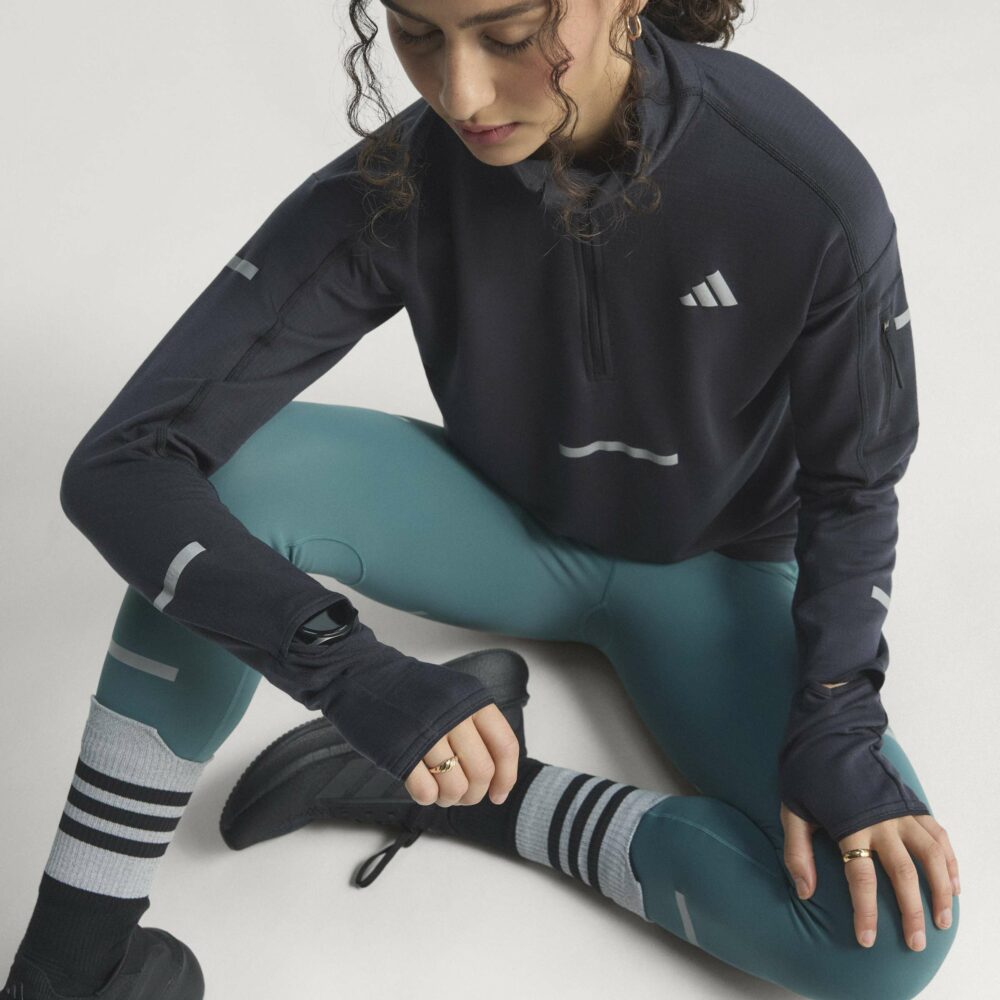 Adidas adi365 Warm Half-Zip W Peysa - Image 9