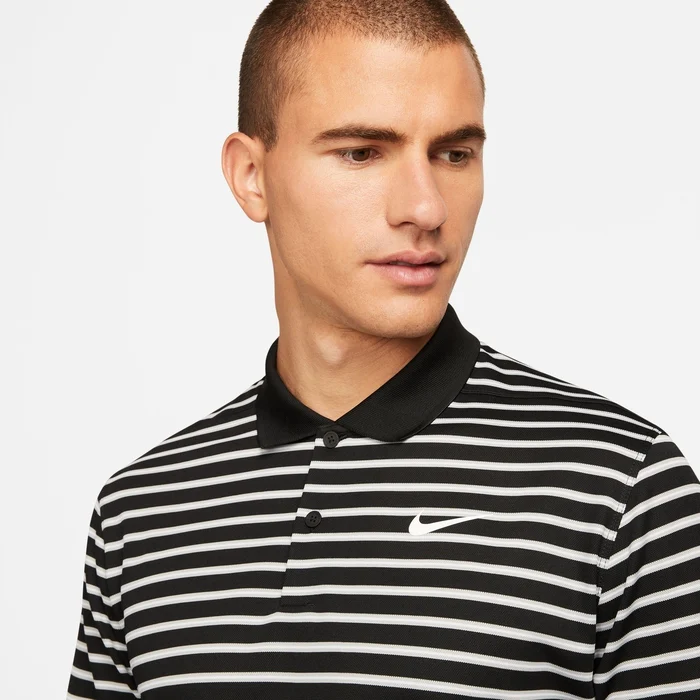 Nike Dri-FIT Victory Mens Striped Golf Polo