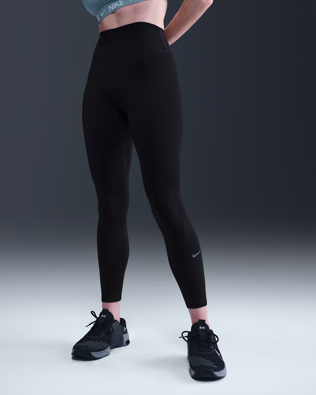 Nike One Womens Therma-FIT High-Waisted Full-Length Leggings