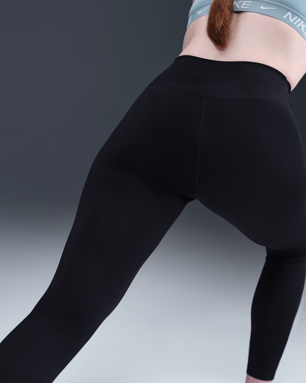 Nike One Womens Therma-FIT High-Waisted Full-Length Leggings - Image 5