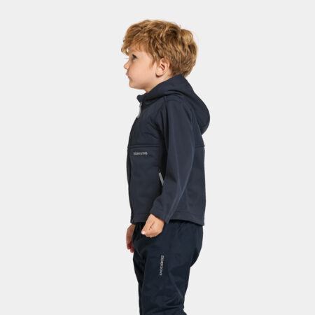 Didriksons Briska Kids Jacket Blár