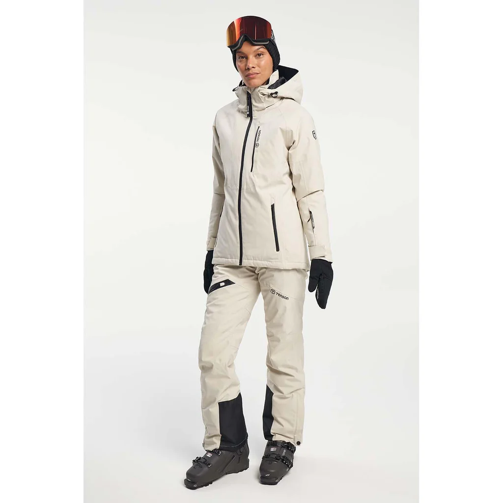 Tenson Wister Ski Jacket W Light Beige - Image 2