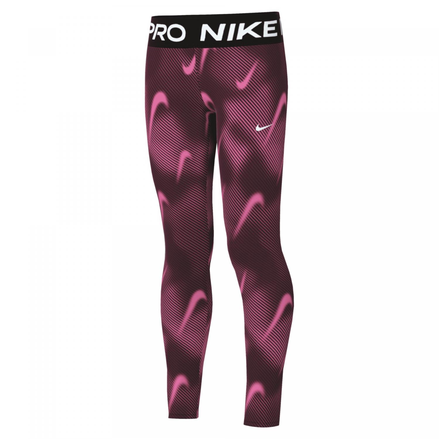 Nike Pro Legging barna bleikar print