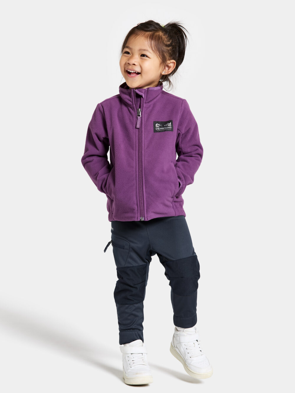 Didriksons Lövet Kids Pant Bláar - Image 4