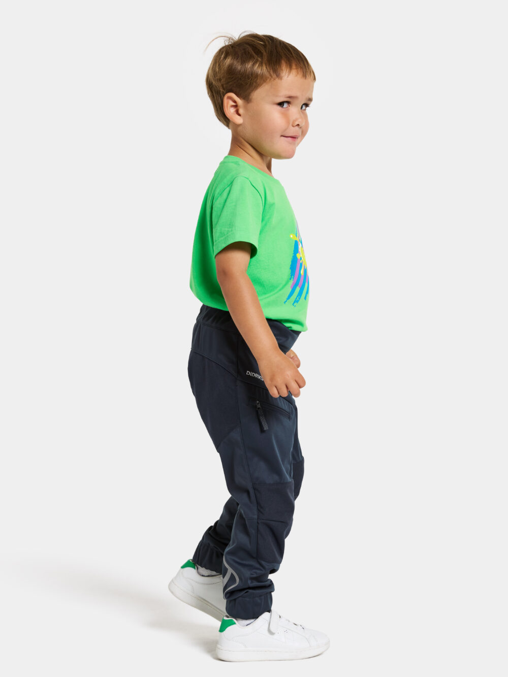 Didriksons Lövet Kids Pant Bláar