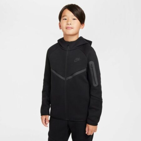 Nike Sportswear Tech Fleece Big Kids Full-Zip Hoodie *nýtt snið