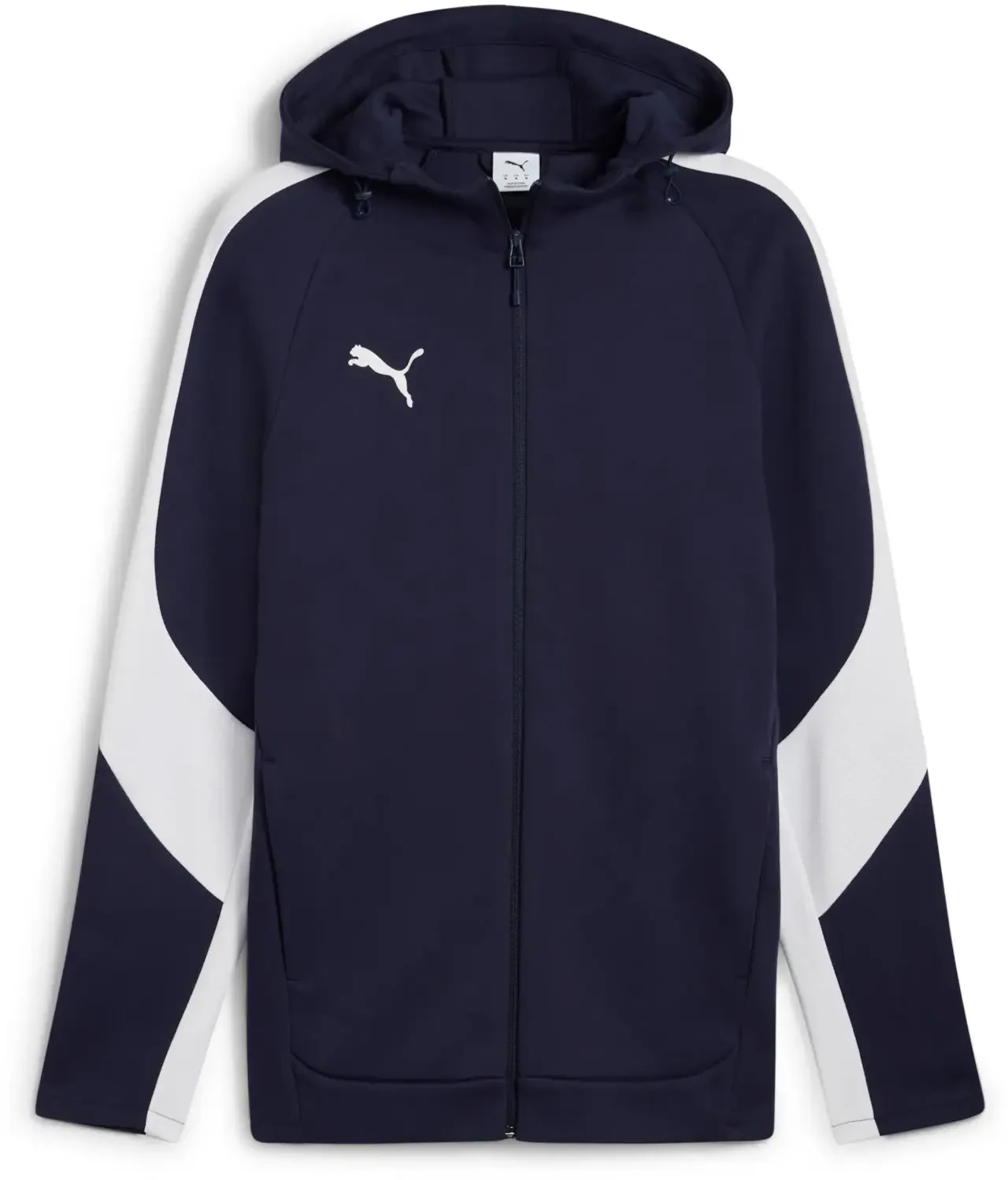 Puma Team EvoStripe Rennd Hettupeysa Blá Fullorðinsstærðir - Image 5