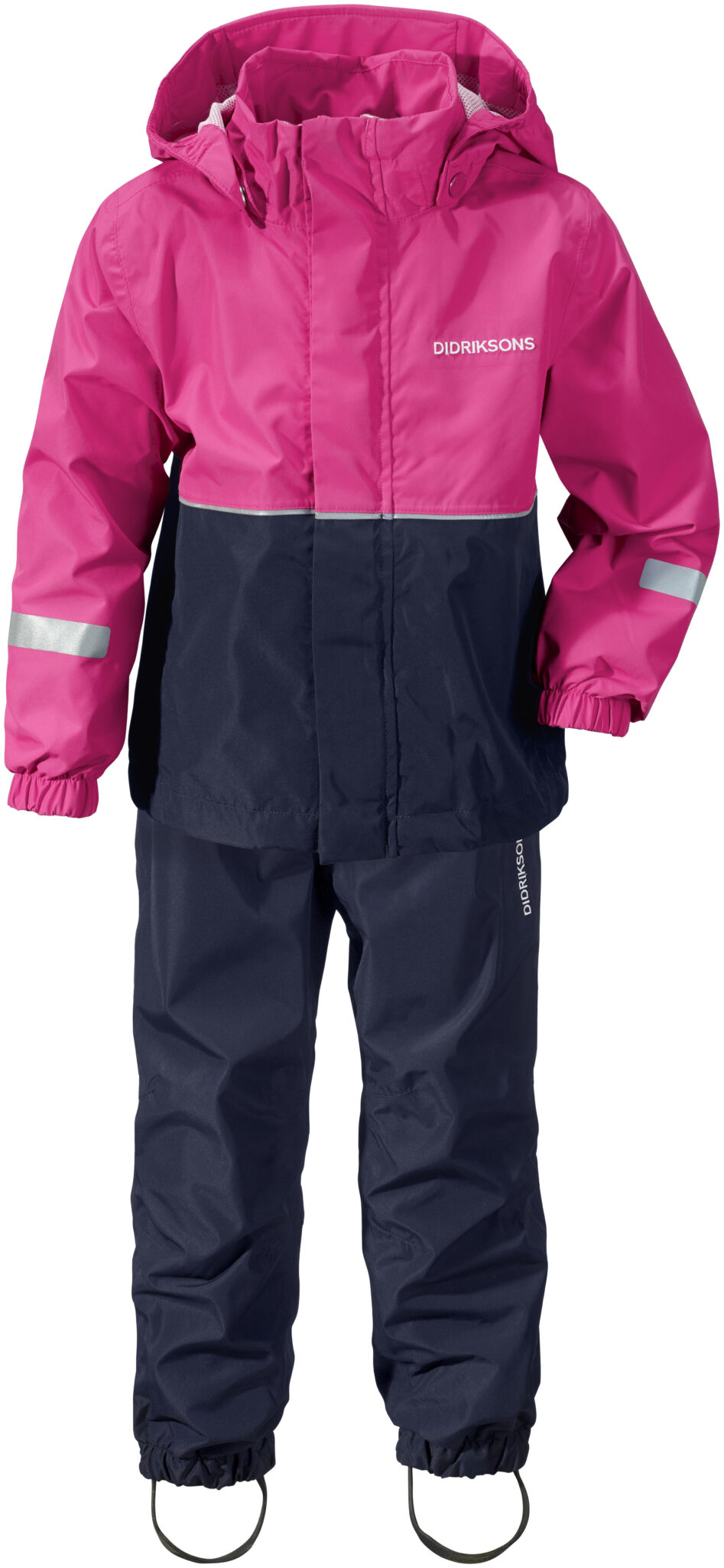 Didriksons Rusk Kids Set Bleikt/Svart