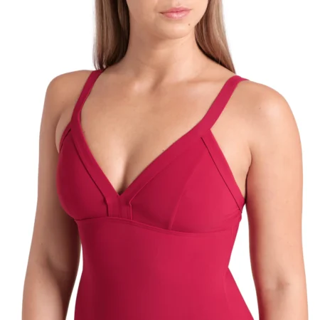 Arena Lara Soft Curve Back Sundbolur rauður