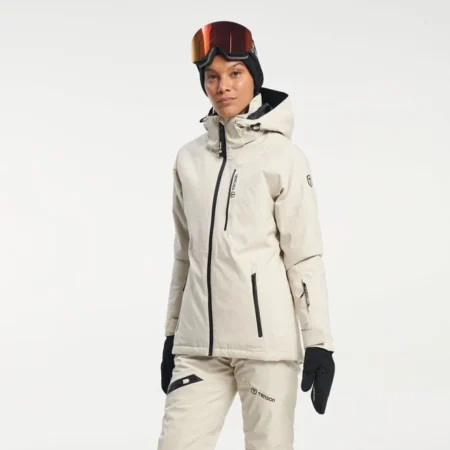 Tenson Wister Ski Pants W / Light Beige. snjóbuxur