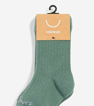 Viking Ullarsokkar Grænir 2 pör