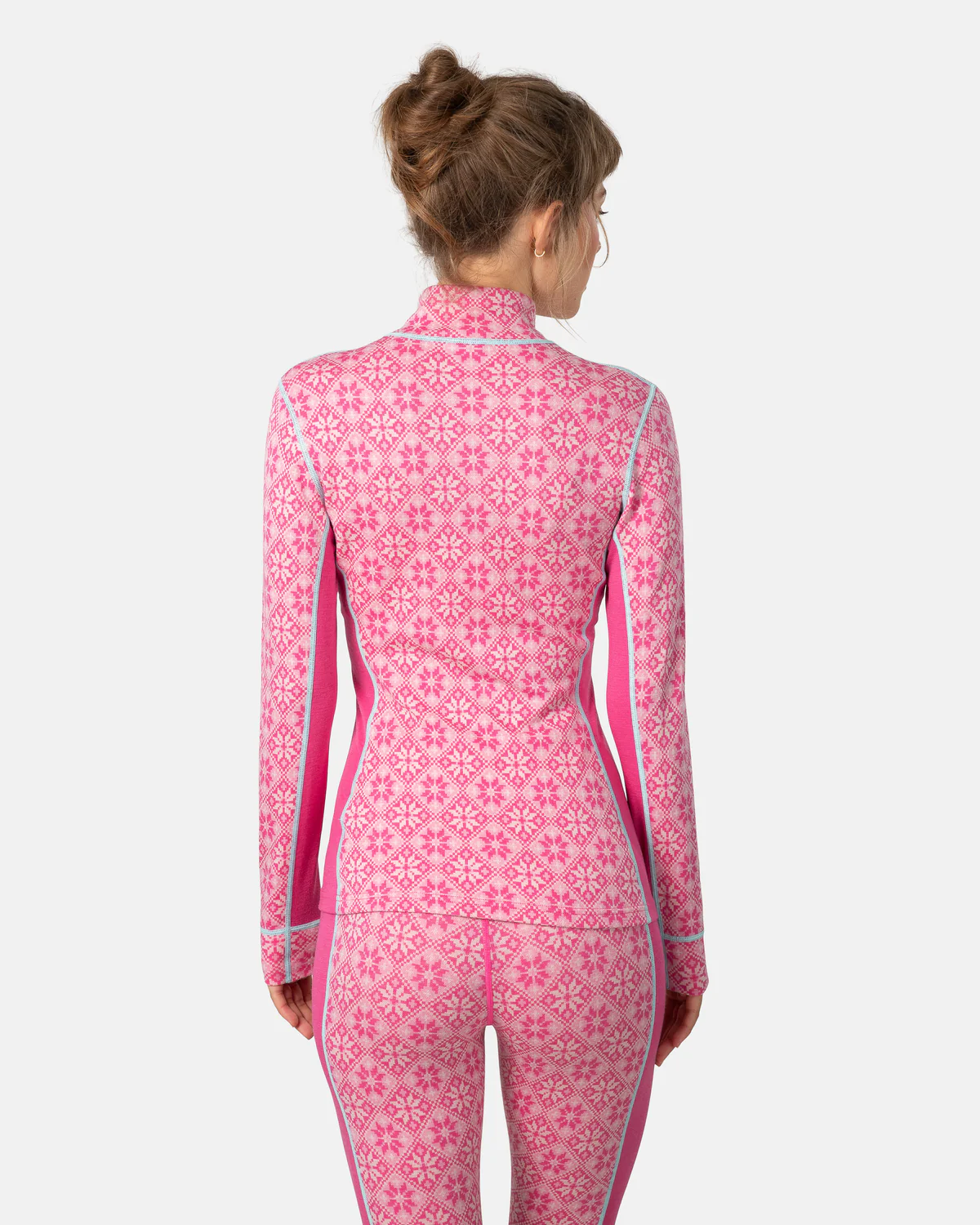 Kari Traa Rose H/Z 100% Merino Ullarbolur bleikur - Image 5