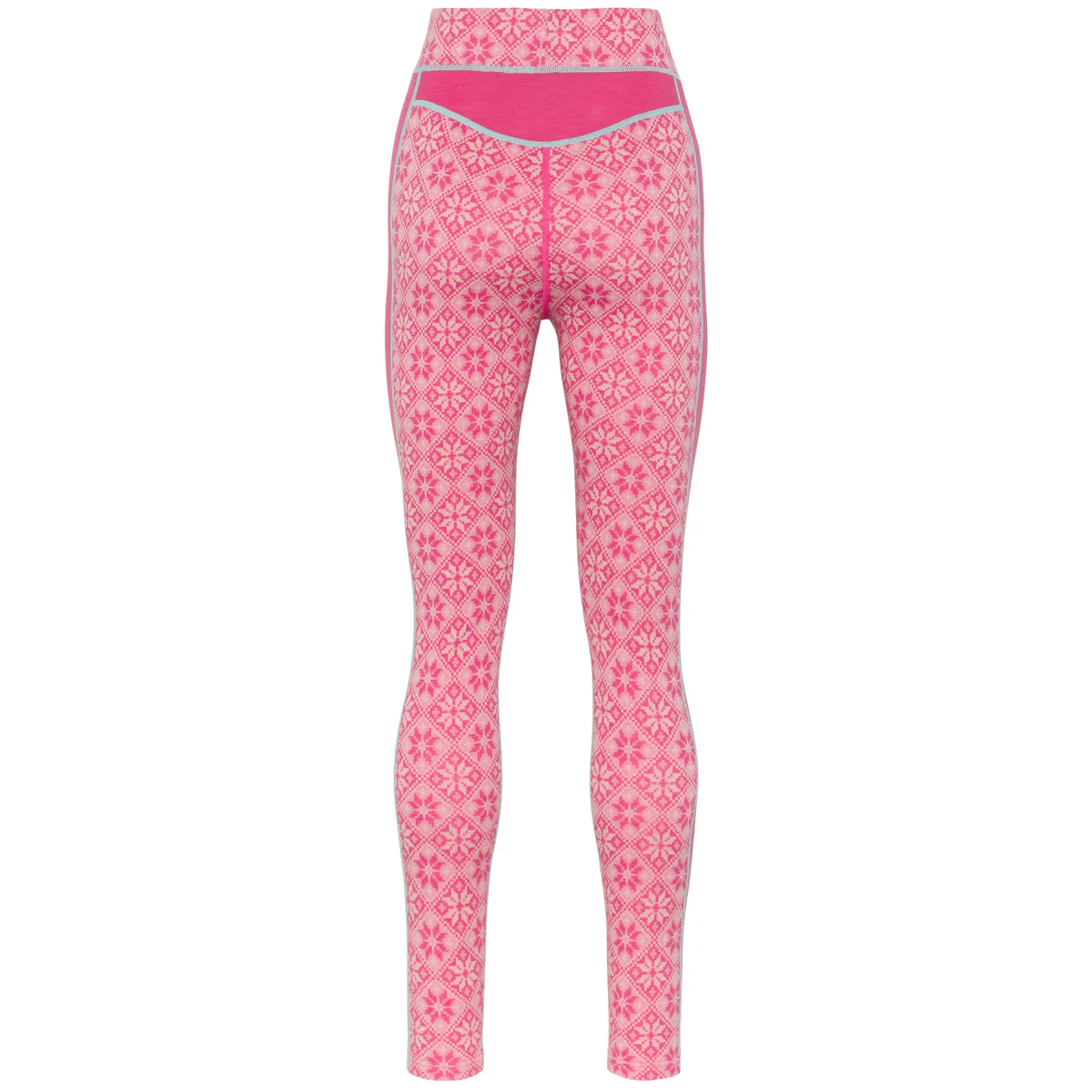 Kari Traa Rose 100% Merino ull High Waist Buxur Dömu bleikur - Image 4