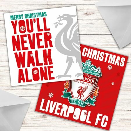 Liverpool jólakort 10 stk