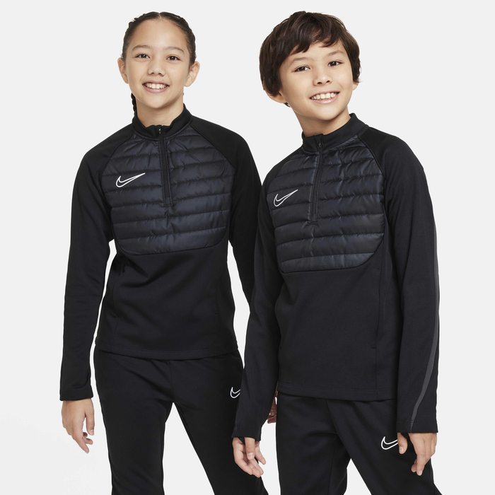 Nike Therma-FIT Academy Big Kids Soccer Drill Top - Svört