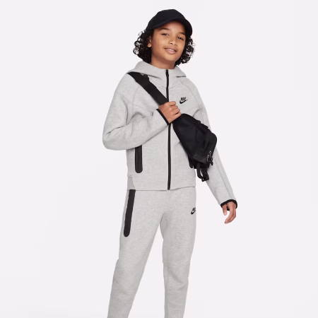 Nike Sportswear TechFleece barna peysa grátt