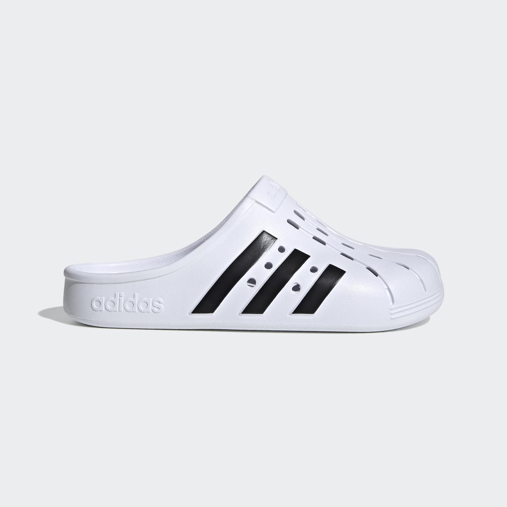 Adidas Adilette Clog Hvítur inniskor