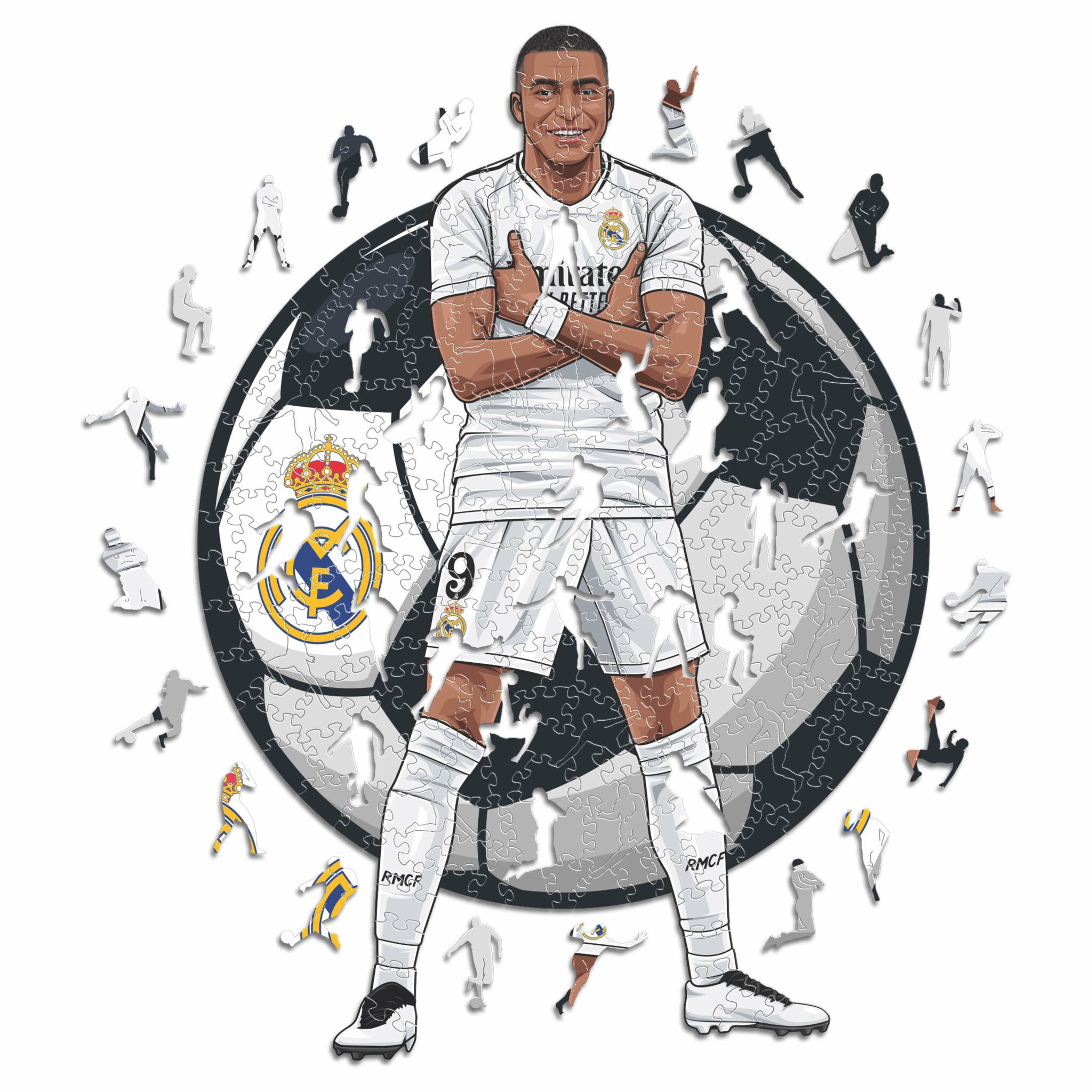 Kylian Mbappé / Real Madrid Púsl 270 bitar