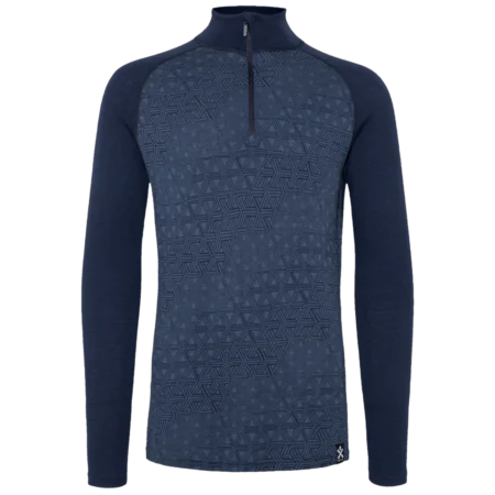 Bula Merion Wool Halfzip Navy KK