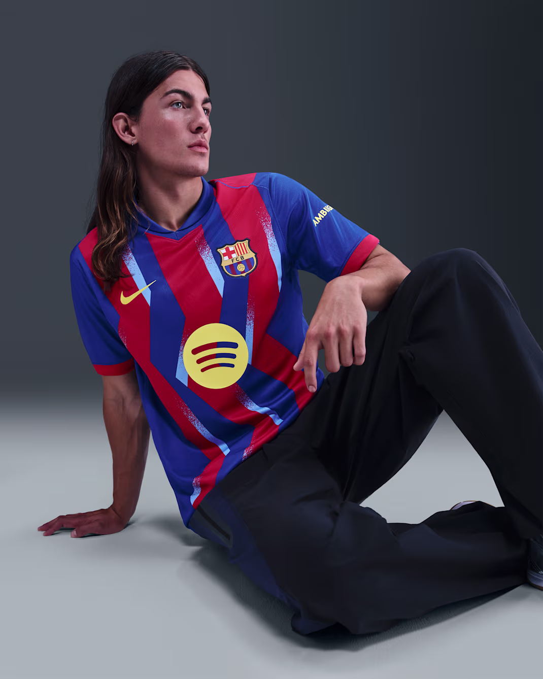 Nike. FC Barcelona 2025/26 Stadium Fourth Mens Nike Dri-FIT Soccer Replica Jersey