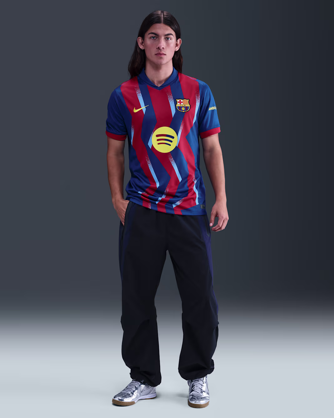 Nike. FC Barcelona 2025/26 Stadium Fourth Mens Nike Dri-FIT Soccer Replica Jersey - Image 5