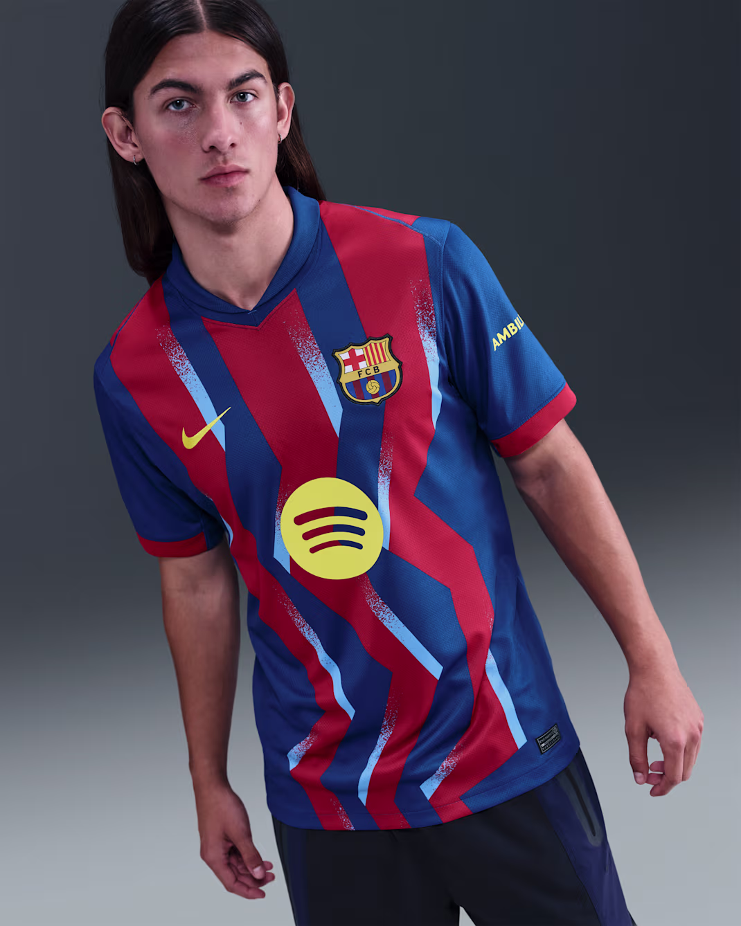 Nike. FC Barcelona 2025/26 Stadium Fourth Mens Nike Dri-FIT Soccer Replica Jersey - Image 4