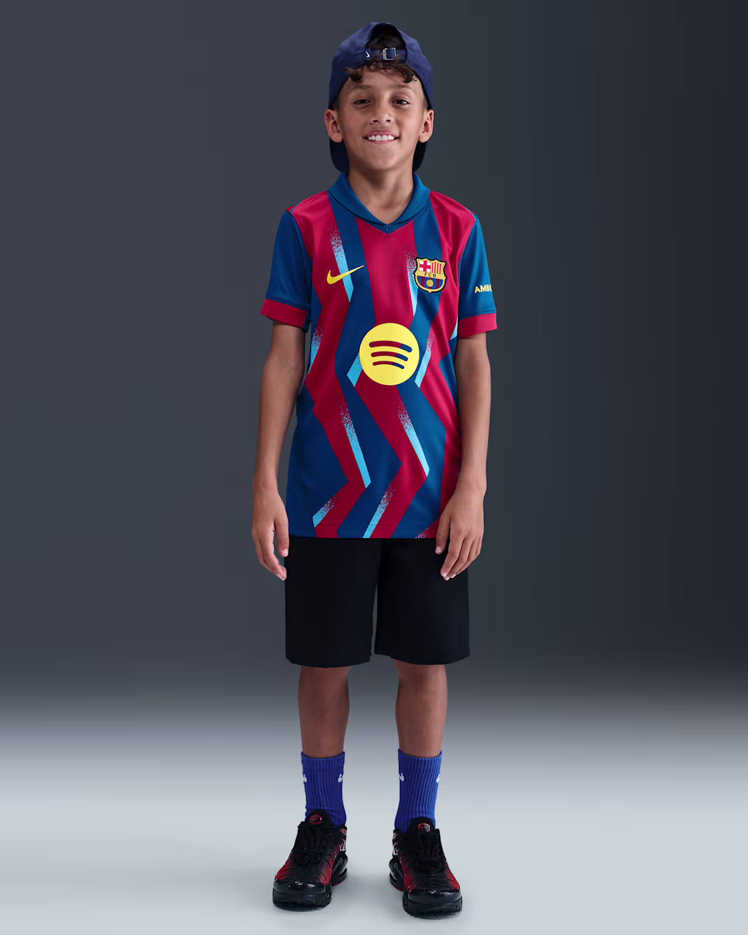 Nike FC Barcelona 2025/26 Stadium Fourth Big Kids Nike Dri-FIT Soccer Replica Jersey - Image 4