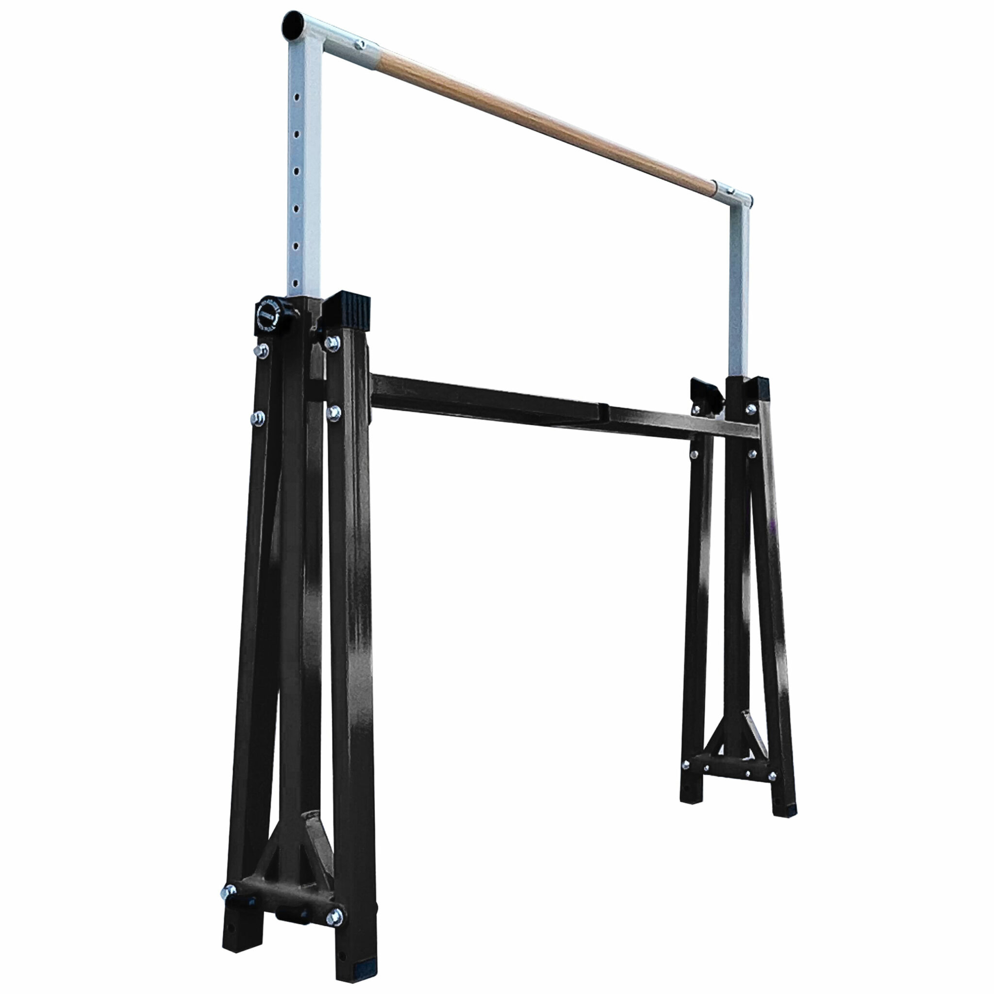 Fimleikaslá samanbrjótanleg svört 95-150cm * sendingarkostnaður greiðist af viðtakanda - Image 2