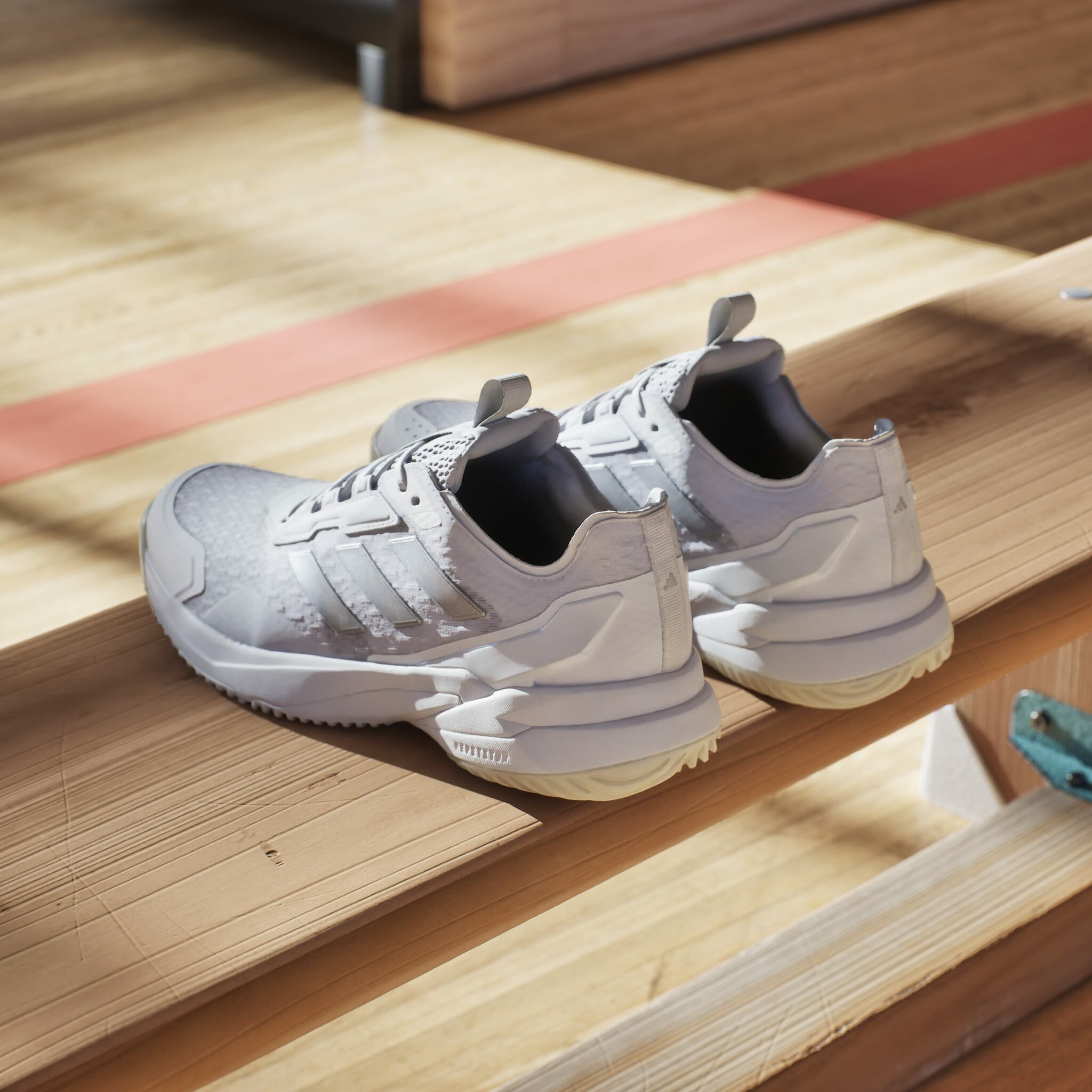 ADIDAS CRAZYFLIGHT 6 INDOOR SHOES HVÍTUR - Image 7