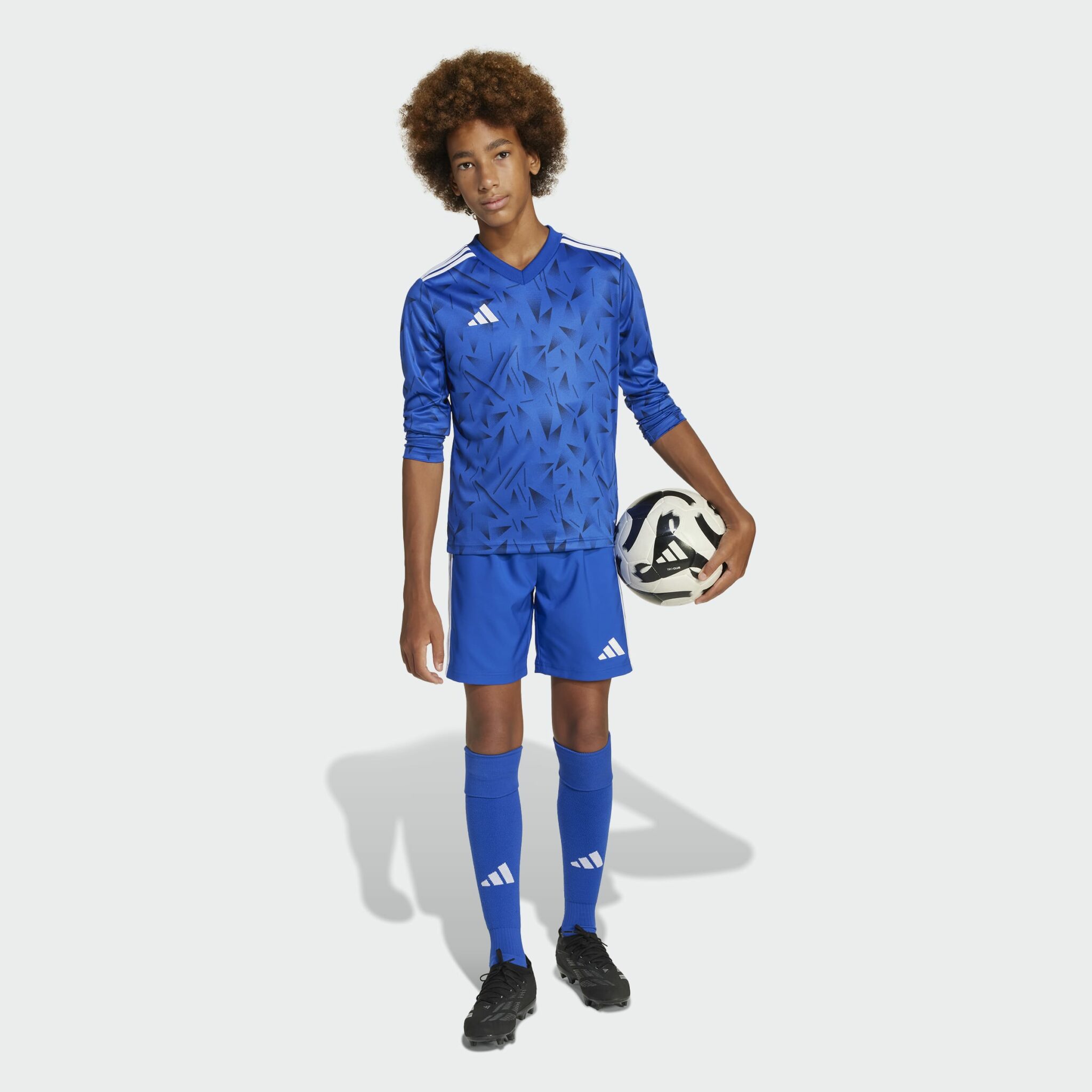 ADIDAS BARNA STUTTBUXUR - Blátt - Image 4