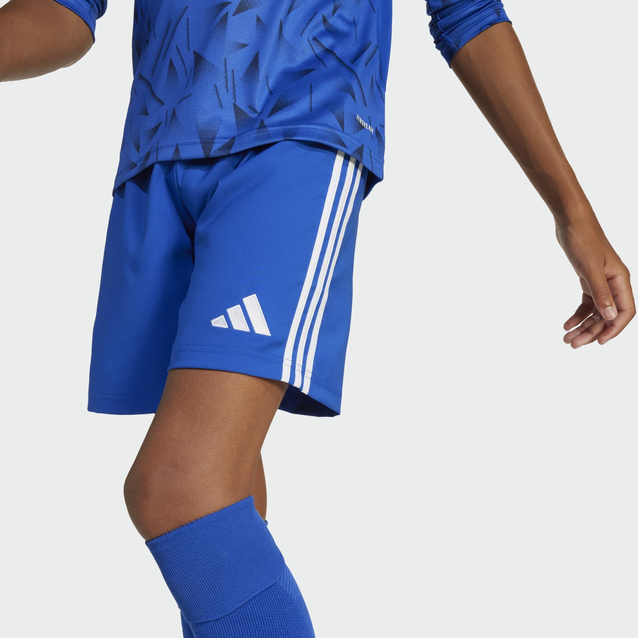 ADIDAS BARNA STUTTBUXUR - Blátt - Image 2