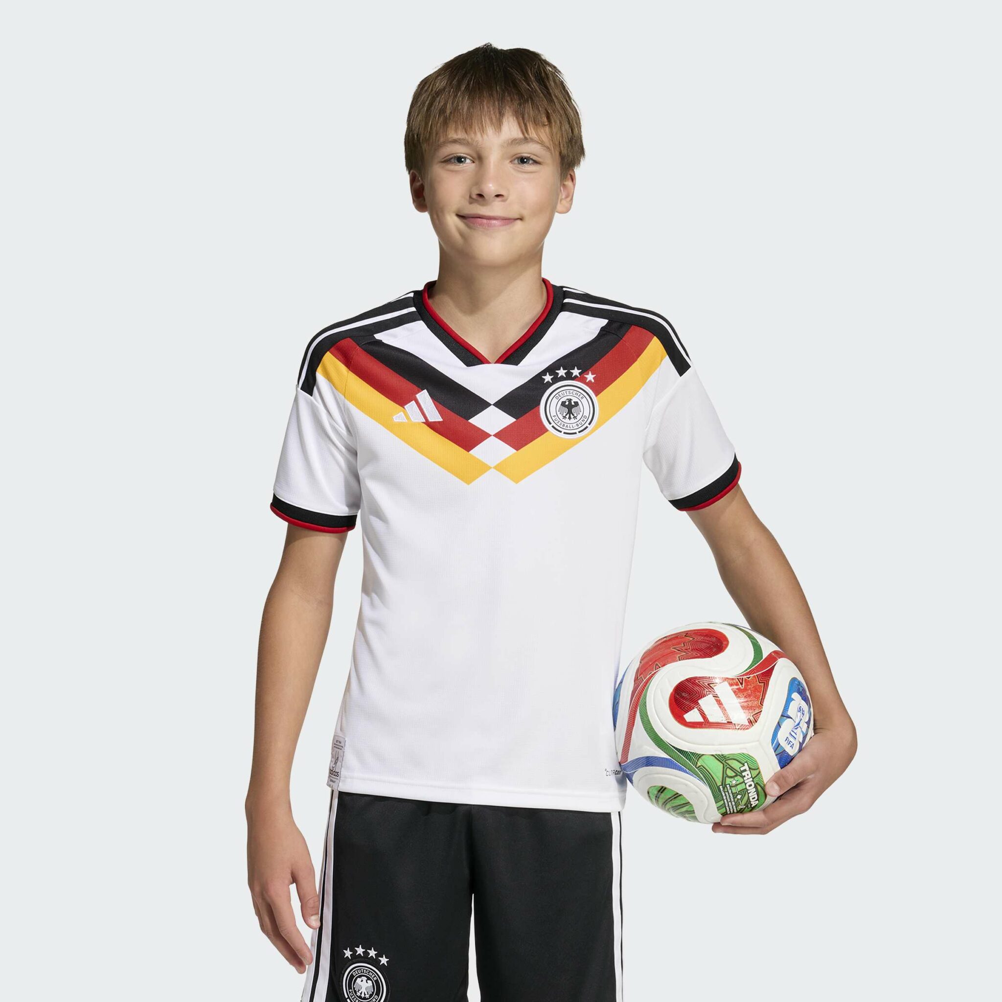 Adidas Germany 26 Home barna - Þýskaland - Image 3