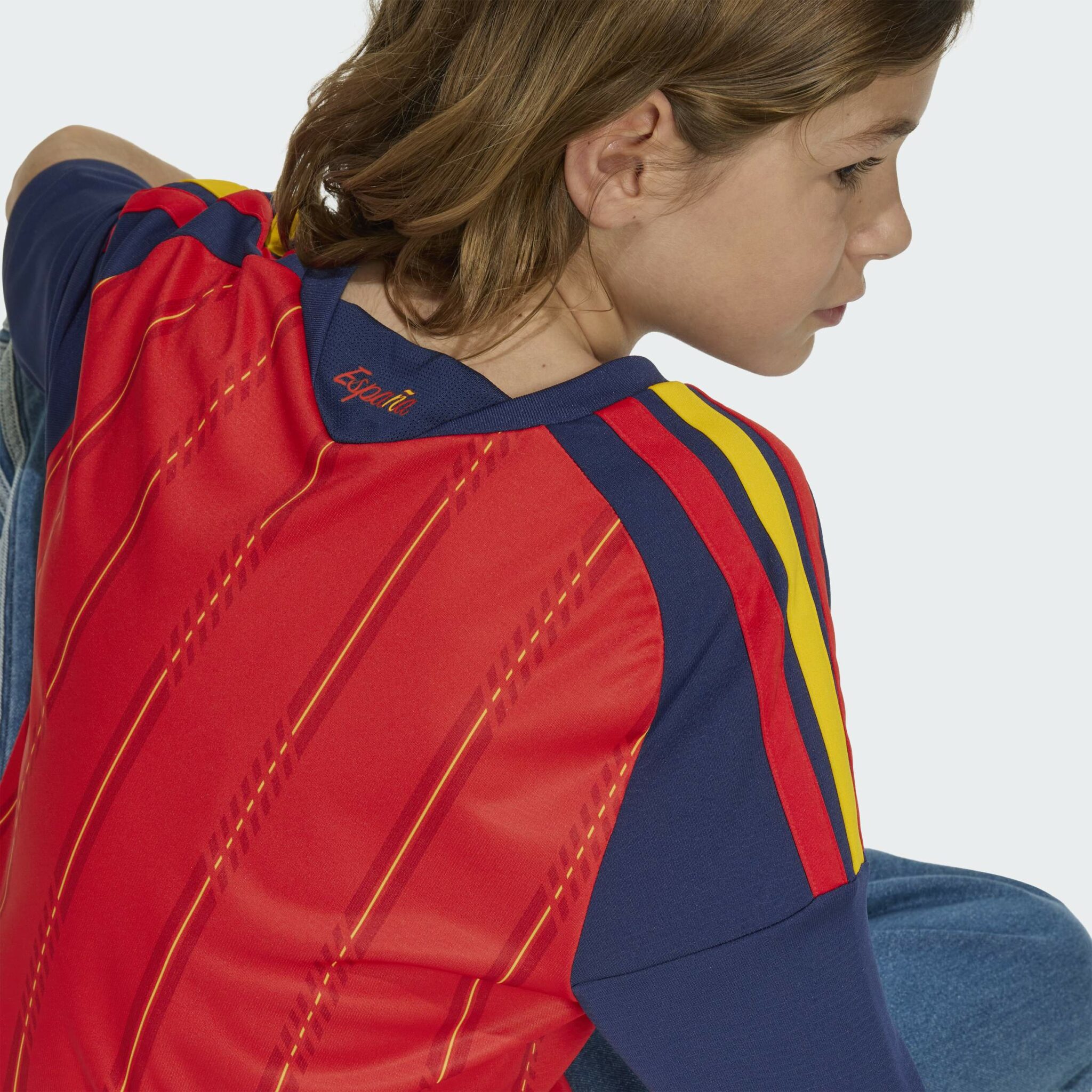 Adidas Red Spain 26 Home Youth Jersey - Spánn barna treyja - Image 7