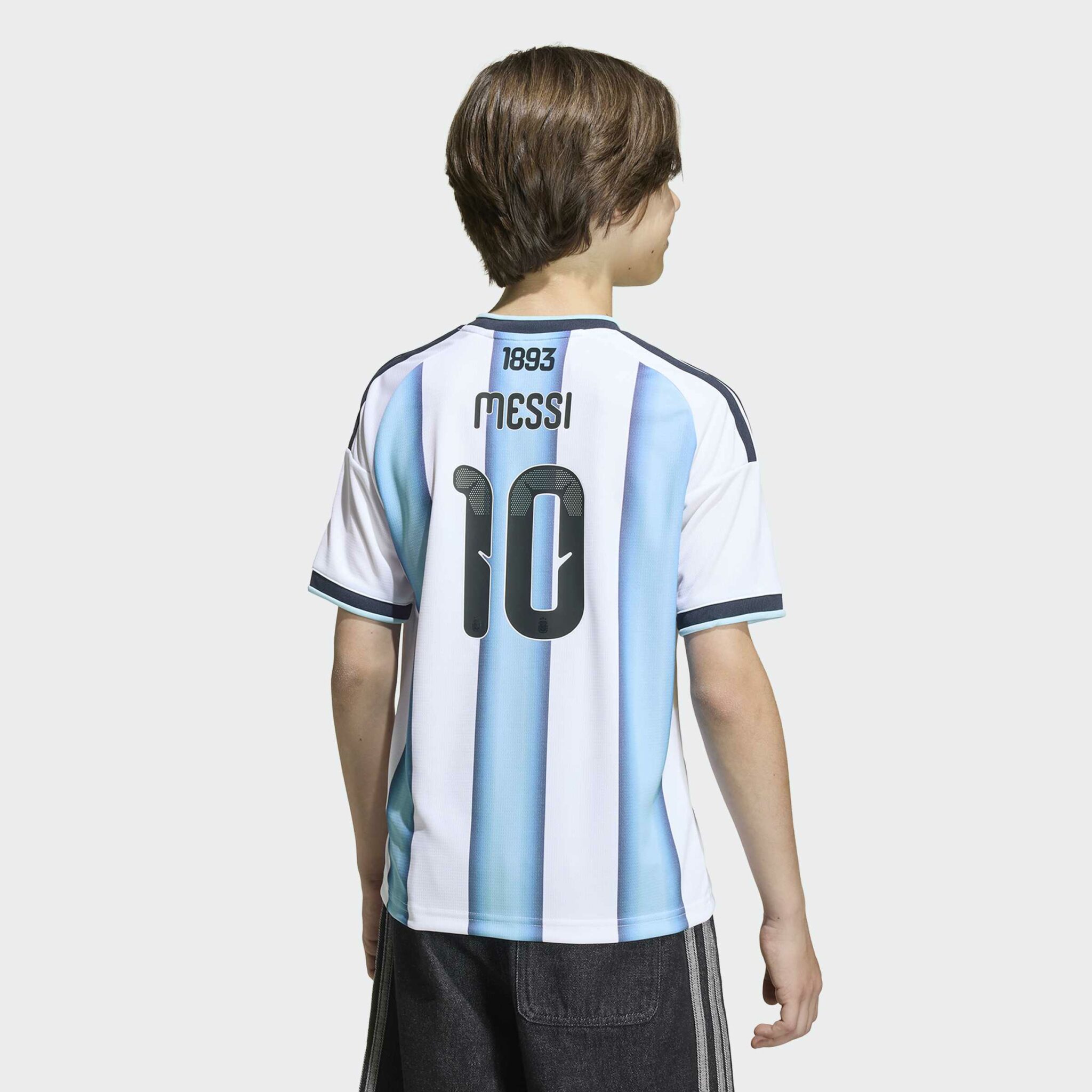 Adidas Argentina 26 Home Kids Jersey - MESSI - Image 7