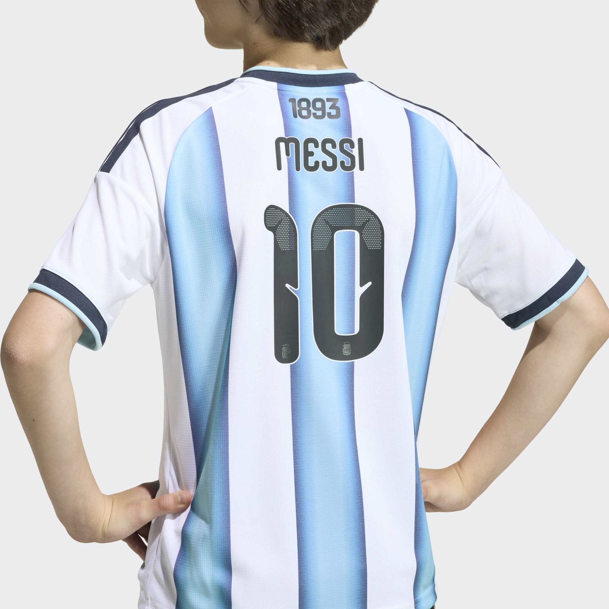 Adidas Argentina 26 Home Kids Jersey - MESSI - Image 4